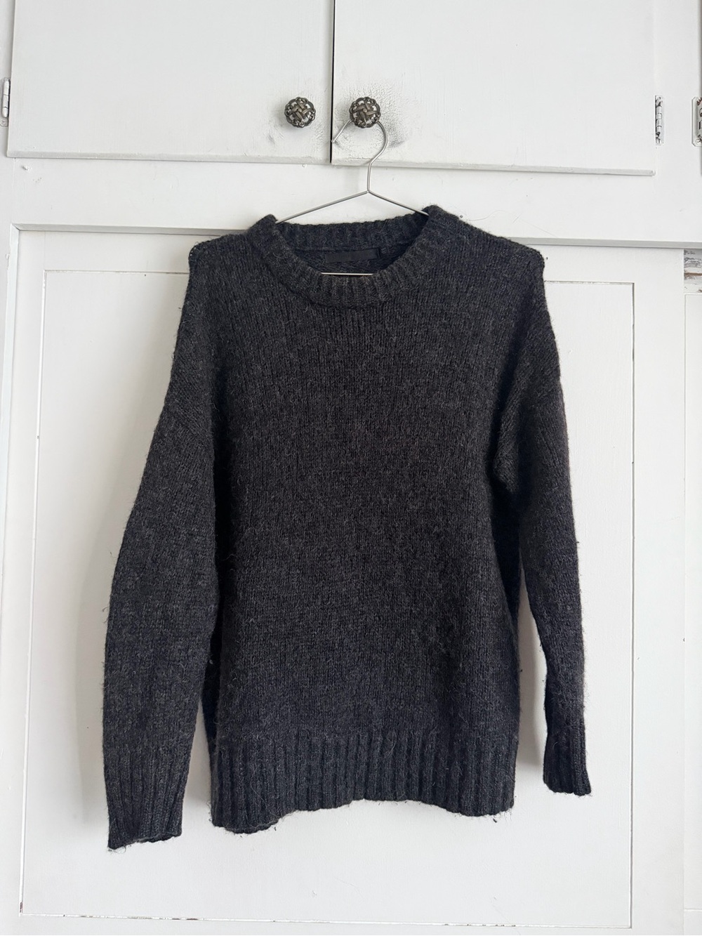 Jenni Kayne Alpaca Cocoon Crew Neck Pullover